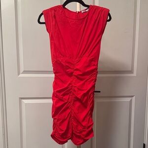 Zara Bold Scarlet Dress